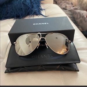 Chanel aviator Sunglasses
